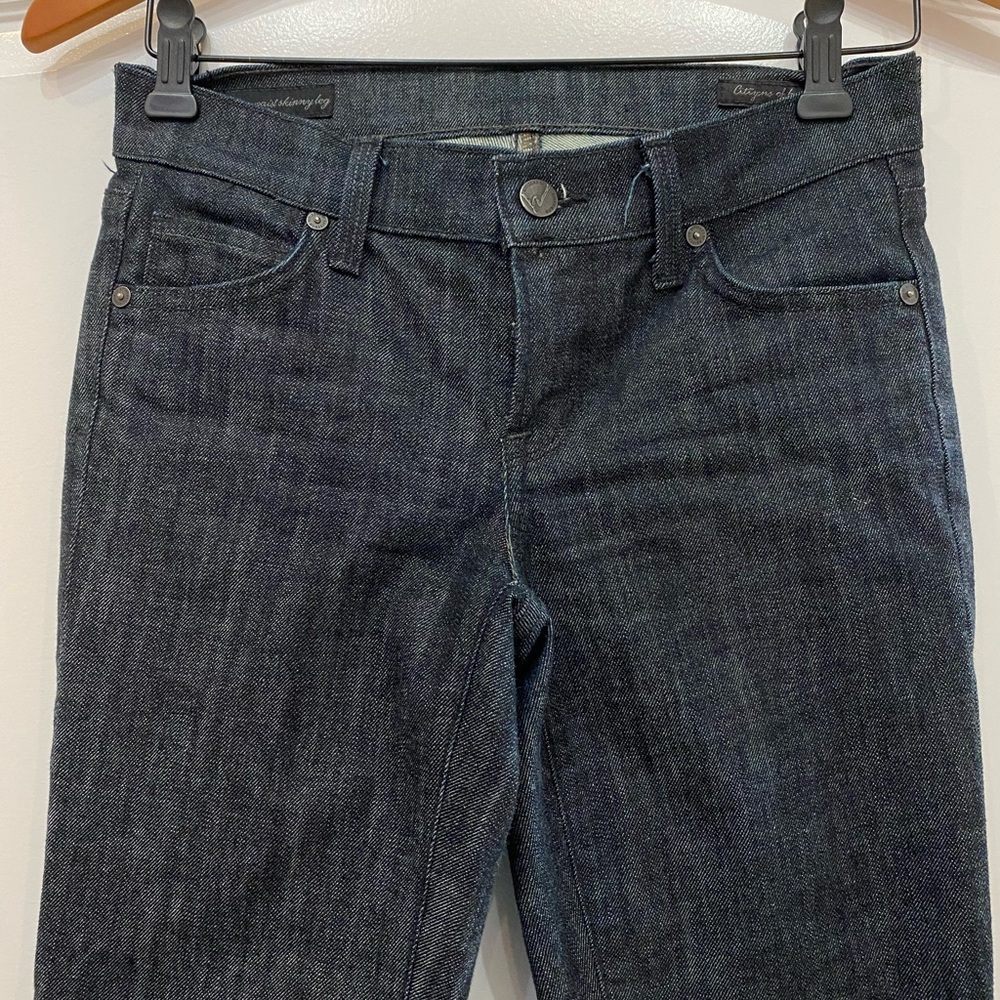 Vintage Citizens of Humanity low waist skinny leg jeans